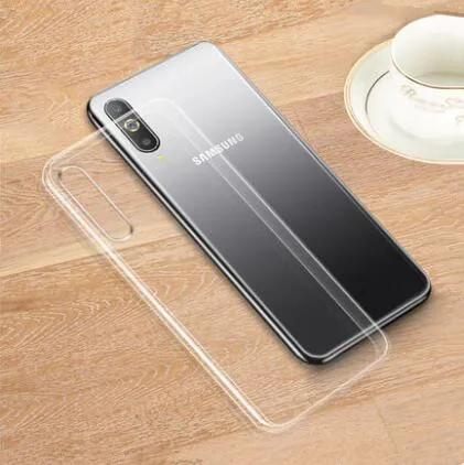 Мягкий чехол из ТПУ для Samsung A50 A11 A01 A10S A20S A21S прозрачный A30 A305F A305 A7 2018 S10 E Plus Lite