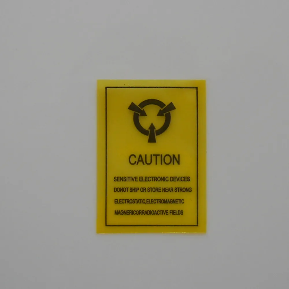 Предупреждение * 2 см Электростатическая предупреждающая этикетка