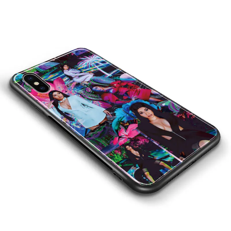 Cardi B коллажи Мягкий силиконовый чехол для телефона Xiaomi Mi 5 S 6X8 9 SE Explore ore Mix 2 2S 3 redmi