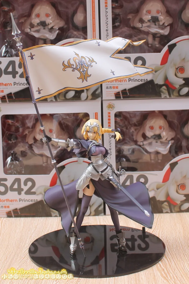 Аниме Фигурка 22 см Fate/Apocrypha Jeanne dɺrc Saber Lily ПВХ фигурка коллекционная игрушка