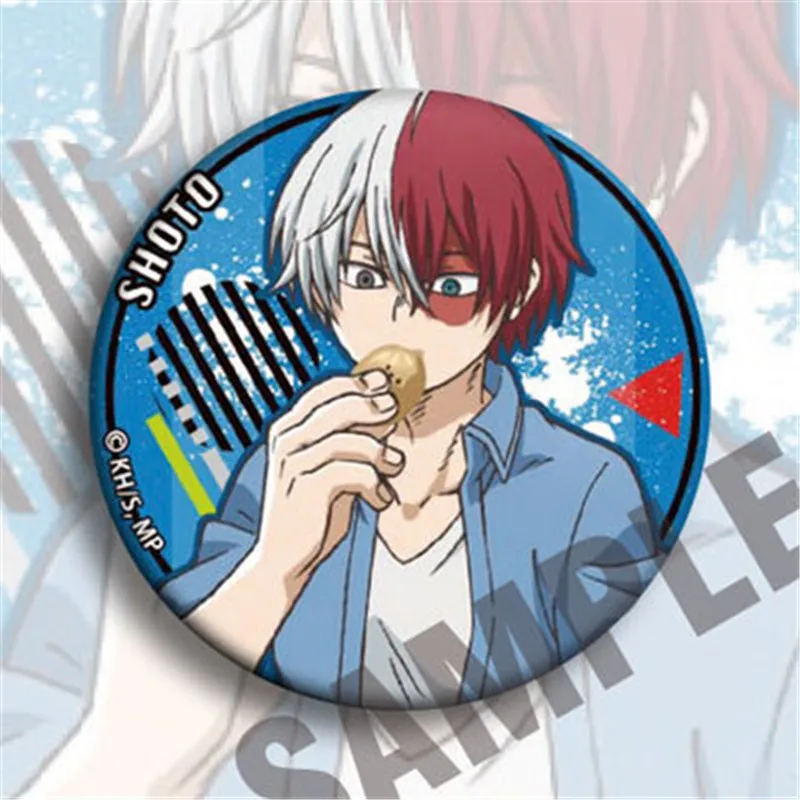 10 шт. аниме Мой боку нет героев Академии значок пуговицы кулон Косплей праздник