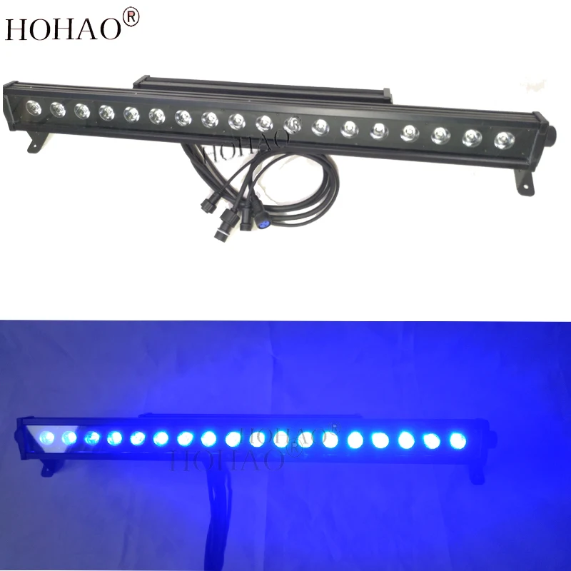 HOHAO 18x15watts RGBWA IP65 скорость прожекторы свет для сцены фоне красить эффект открытый