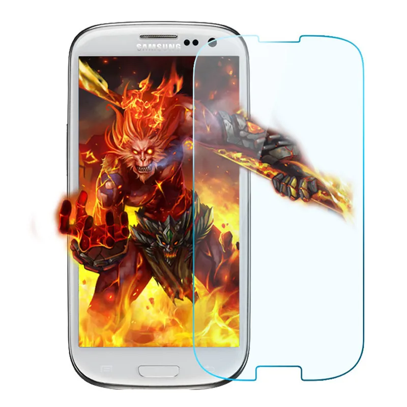 2pcs/lot Premium Tempered Glass Screen Protector Toughened protective film for Samsung galaxy S3 i9300 Neo i9301 Duos i9300i | Мобильные