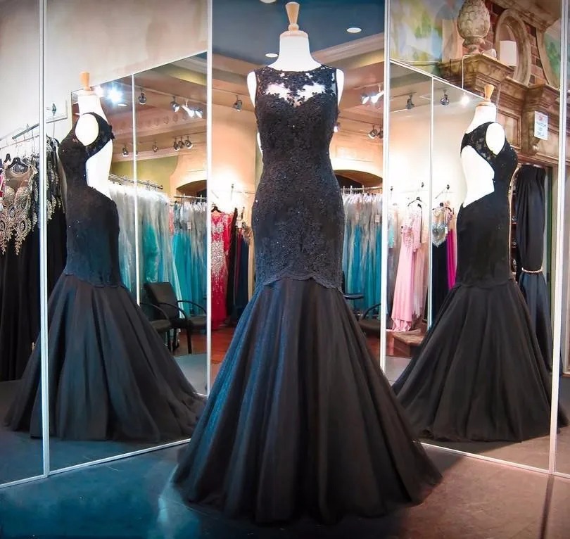 ГОРЯЧЕЕ черное платье с юбкой годе|black mermaid prom dress|mermaid dressprom dresses |