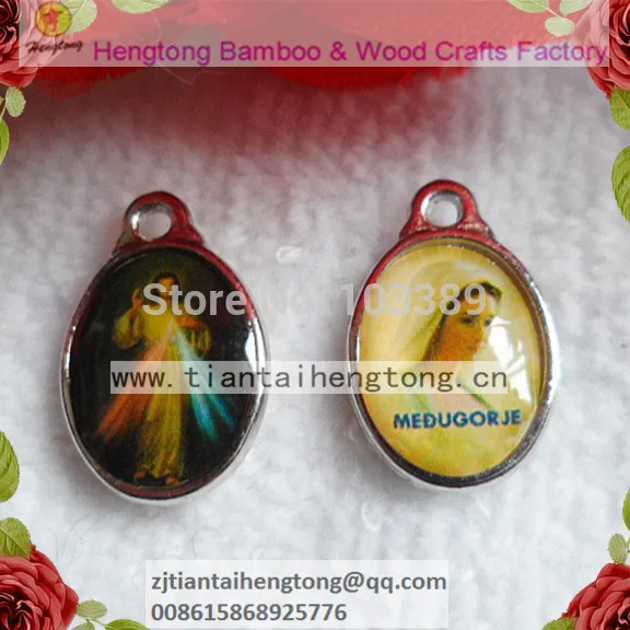 

Браслет medugorje с подвеской в виде Розария, аксессуар для Розария, подвеска в виде иконы, браслет для Розария, 60 шт./компл.