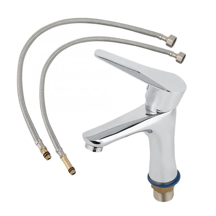 Смеситель для раковины кран подъема ванной комнаты умывальника G1/2 &quotUK Plug