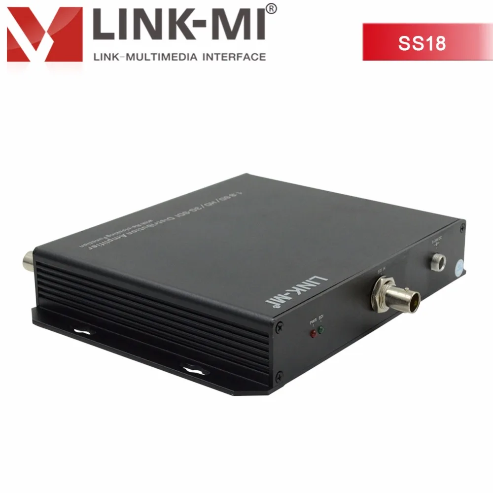 LINK MI LM SS18 SD/HD/3G SDI разветвитель 1x8 8 способ усилитель распределения повторитель До
