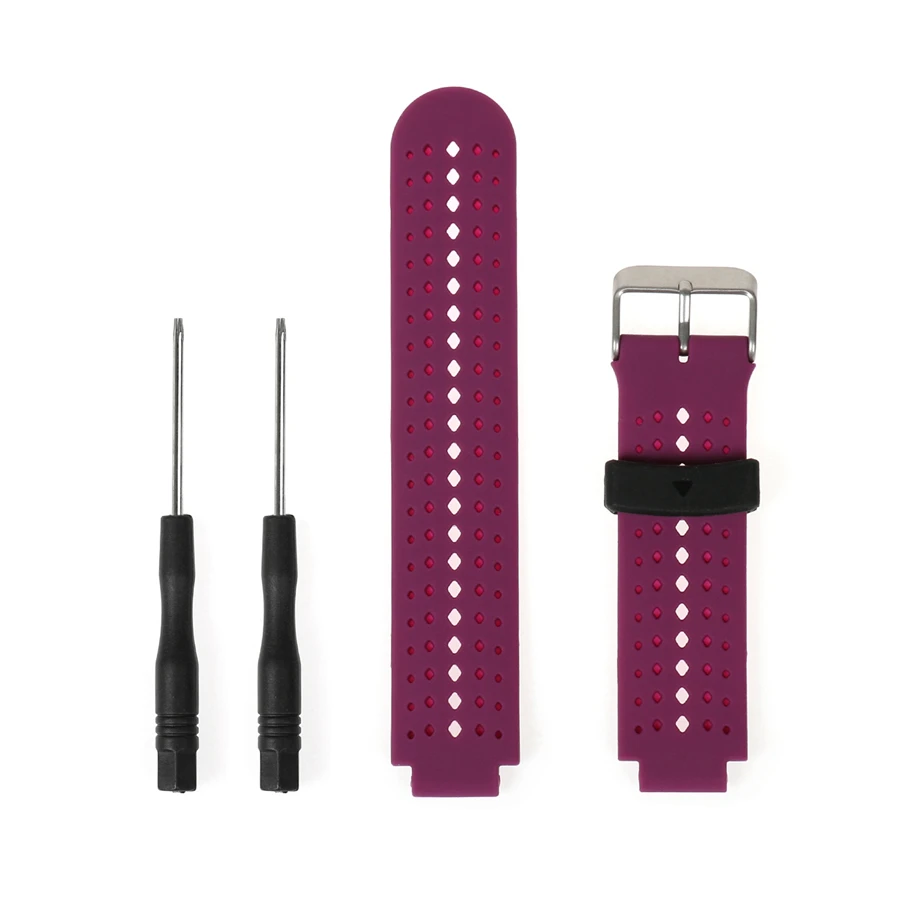 Ремешок XBERSTAR для наручных часов Garmin Forerunner 230 235 630 220 620 735 универсальный