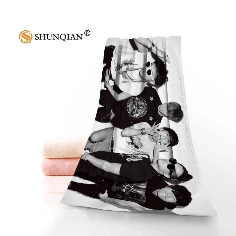 

Microfiber Towels Custom Big Bang Face Towel/Bath Towel Size 35x75cm, 70x140cm for family travel