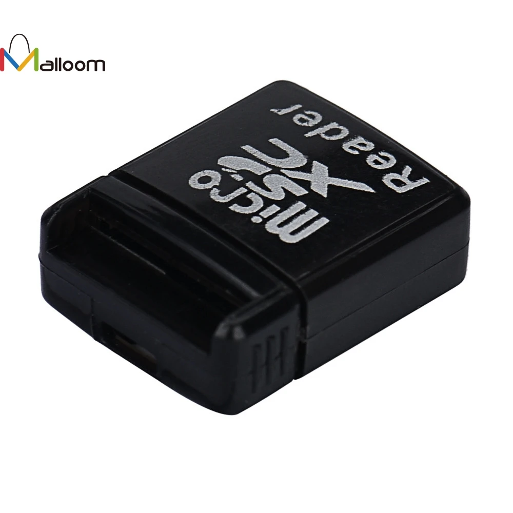 Malloom мини Супер Скоростной USB 2,0 Micro SD/SDXC TF быстрый скорость передачи карт ридер адаптер Высокое качество для Windows для Mac