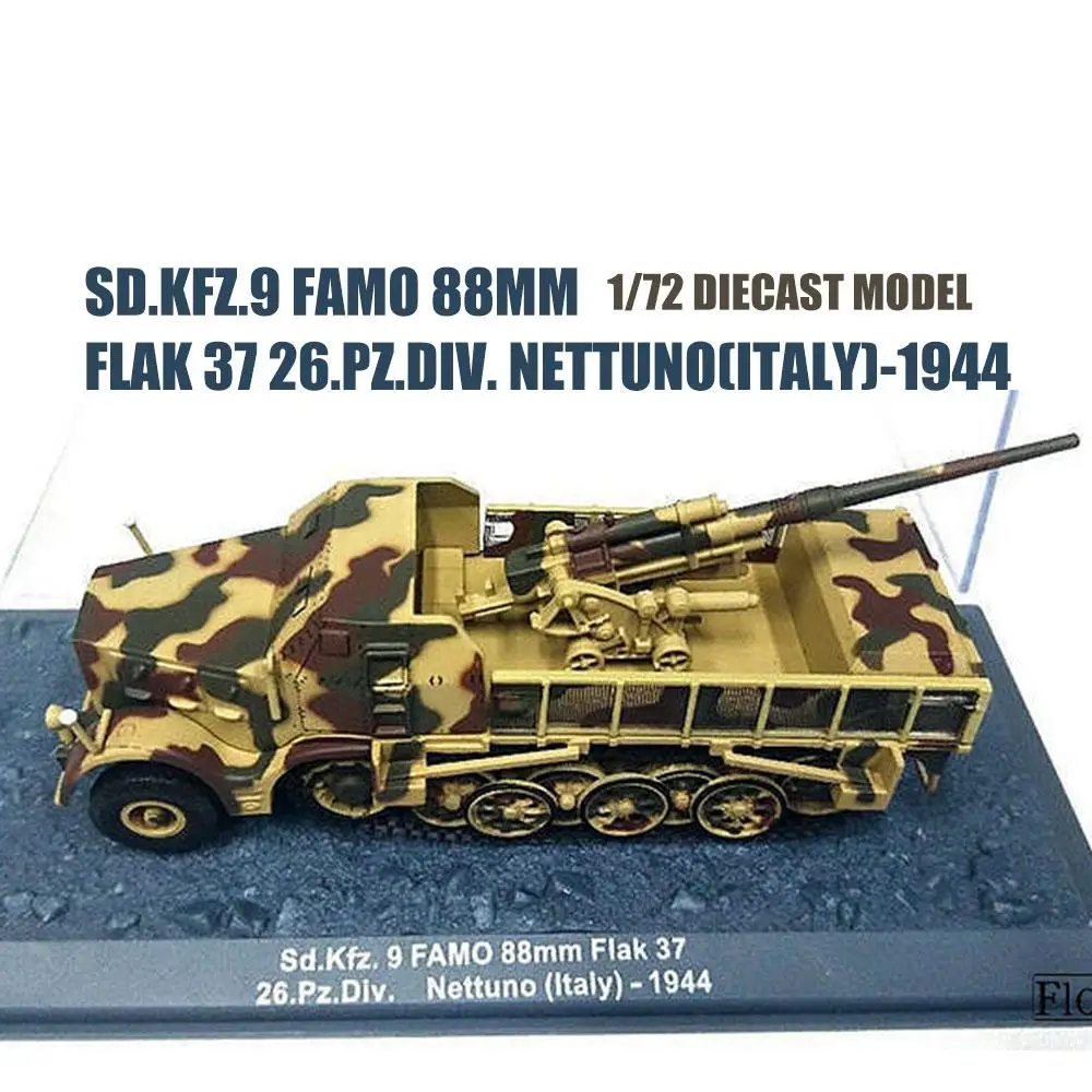 Sd. Kfz.9 FAMO 88 мм Flak 37 26. Pz. Div. Nettuno (Италия) 1/72 литая под давлением модель танк IXO| |