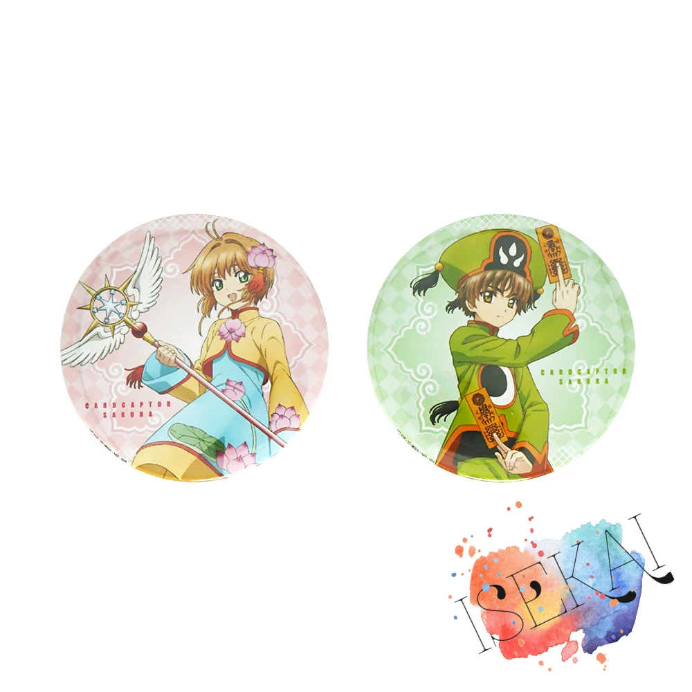Cardcaptor Сакура значок Аниме Kinomoto Syaoran Li милый металлический брошь булавки|Броши| |
