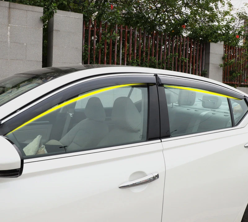 Для Nissan Altima 2019 2021 оконный козырек ветровой дефлектор Защита от солнца и дождя