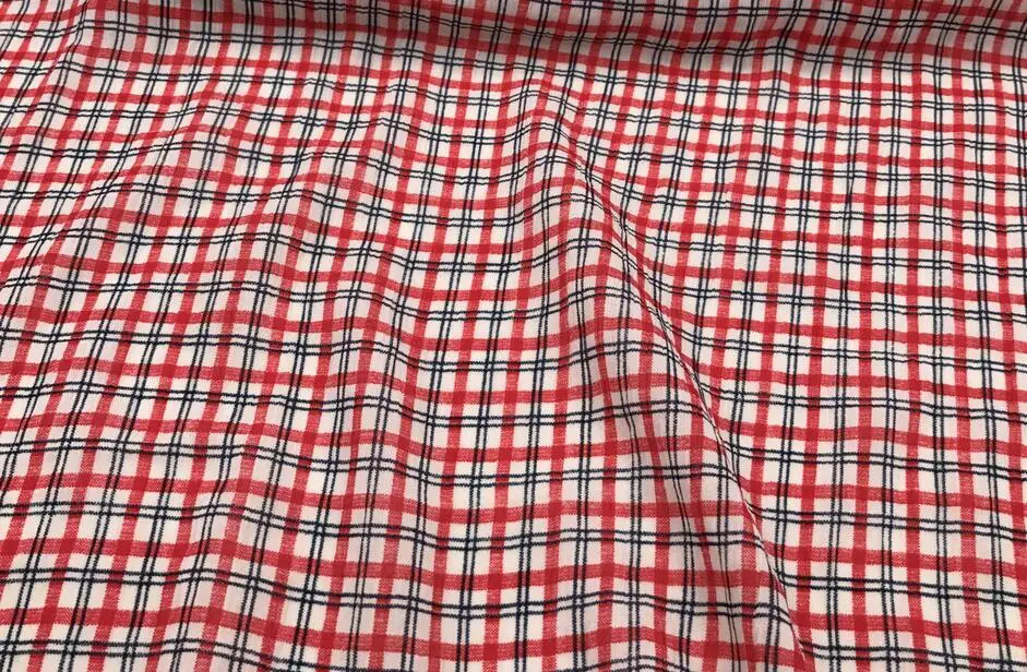 Оптовая продажа 3 цвета Тканые Классический решетки ткани тюль платья принт