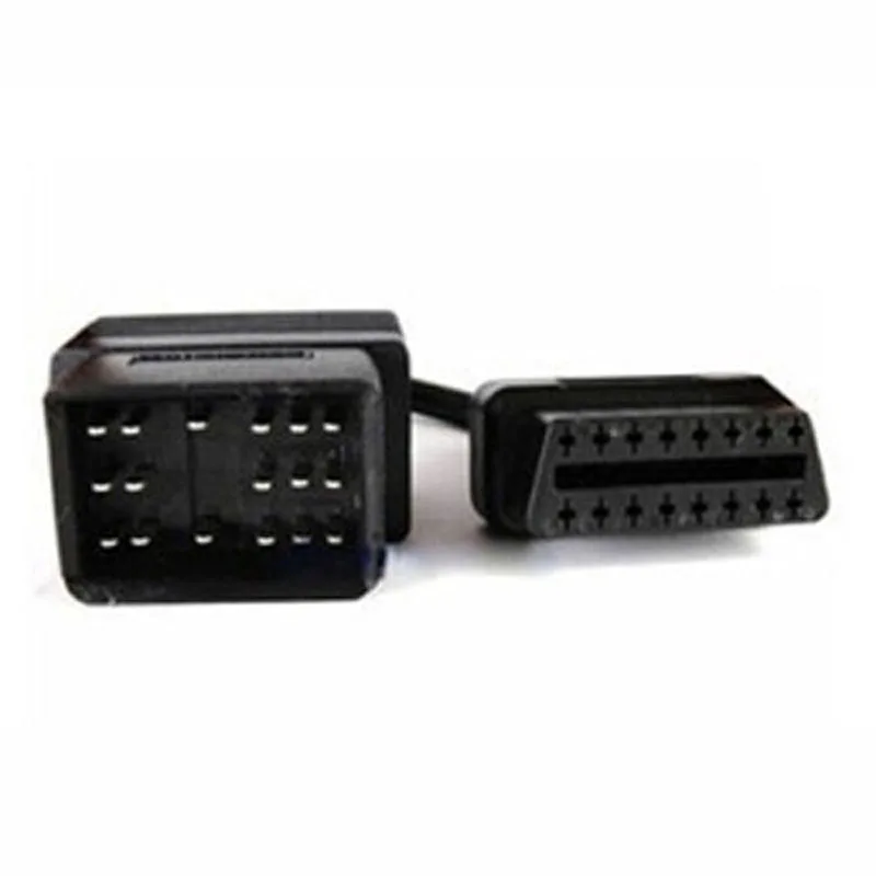 OBD1 для Toyta 17Pin для OBD2 16Pin женский OBD удлинитель Разъем Автомобильный диагностический адаптер для Toyta 22 Pin