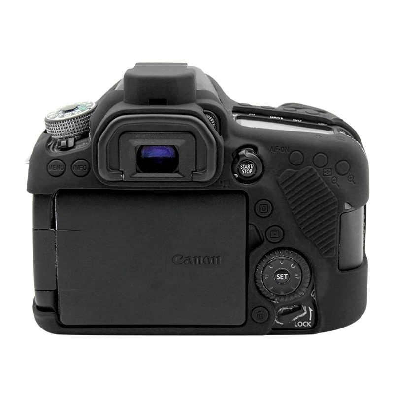 Силиконовый защитный чехол для Canon EOS 80D задняя крышка 80D|Сумки фото-/видеокамеры| |
