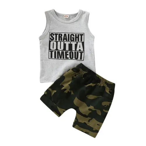 Одежда для маленьких мальчиков комплект из 2 предметов жилет новорожденных топы +