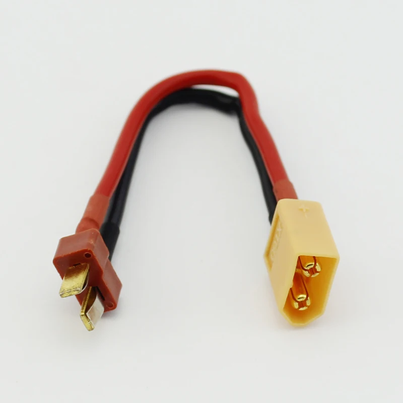 XT60 штекер T 14AWG чисто медный многожильный провод Длина 100 мм для аэрофотосъемки