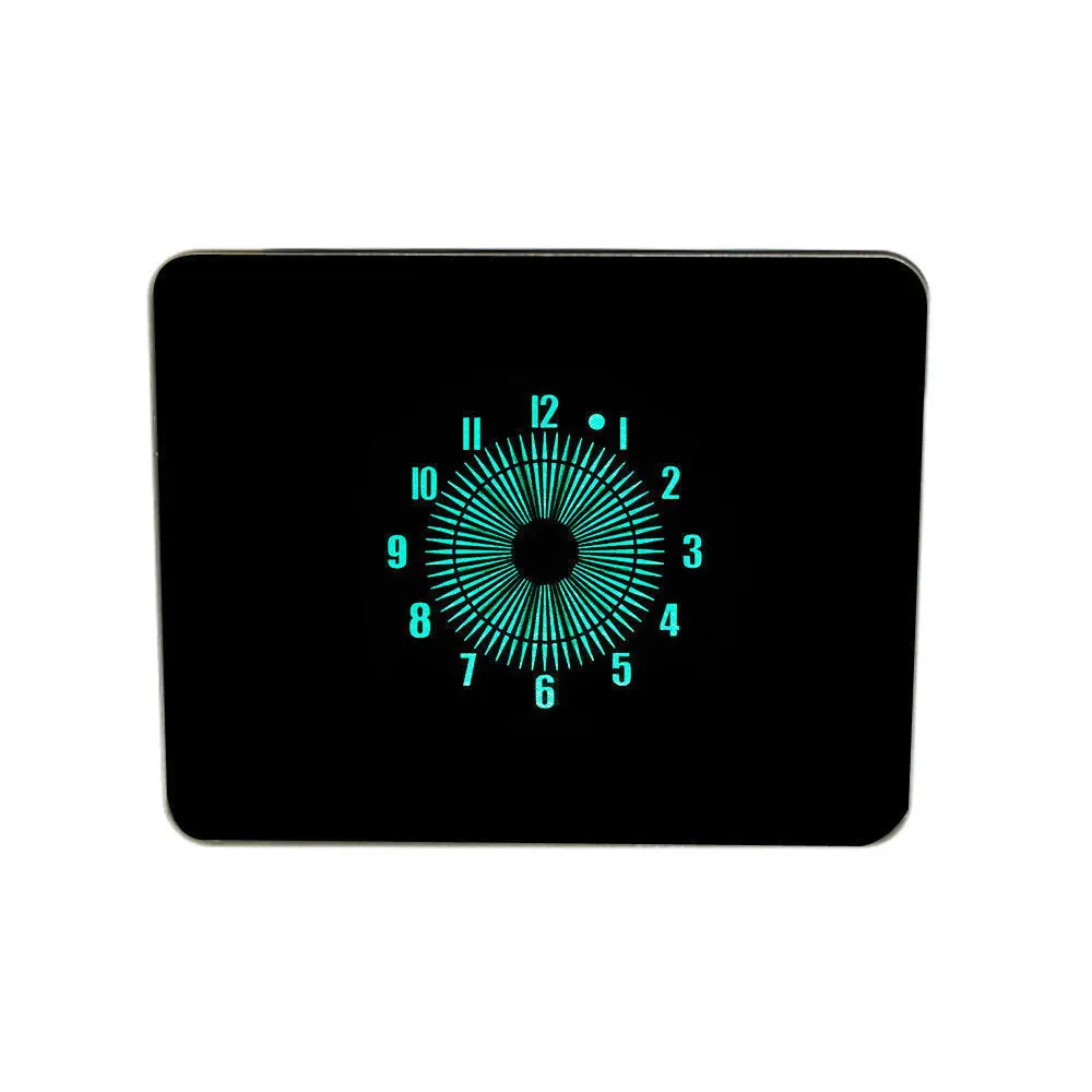 Hi Fi Mini VFD часы с указкой цифровым дисплеем алюминиевый чехол USB 5 В время в