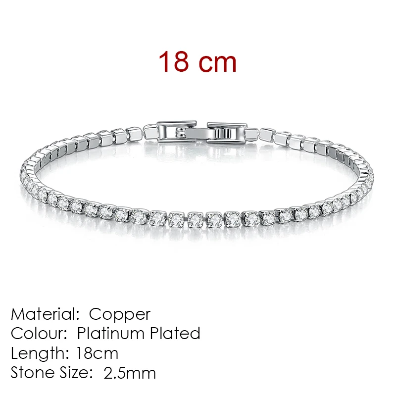 ZHOUYANG браслет для женщин роскошный стиль 4 цвета 4 когти мозаика кубический цирконий серебряный цвет модные украшения подарок H095 - Окраска металла: PlatinumClear 128-18