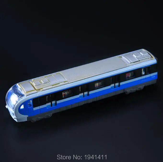 Metro игрушечный автомобиль высокоскоростной рельсовый локомотив сплав гармония