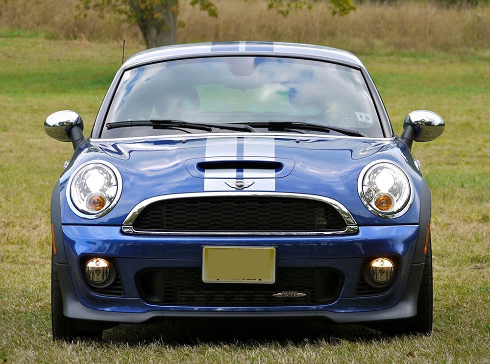 Авто полосы капот наклейки для автомобиля Стайлинг для MINI Cooper S One JCW R55 R56 R60 R61 F54 F55 F56 F60 земляк аксессуары