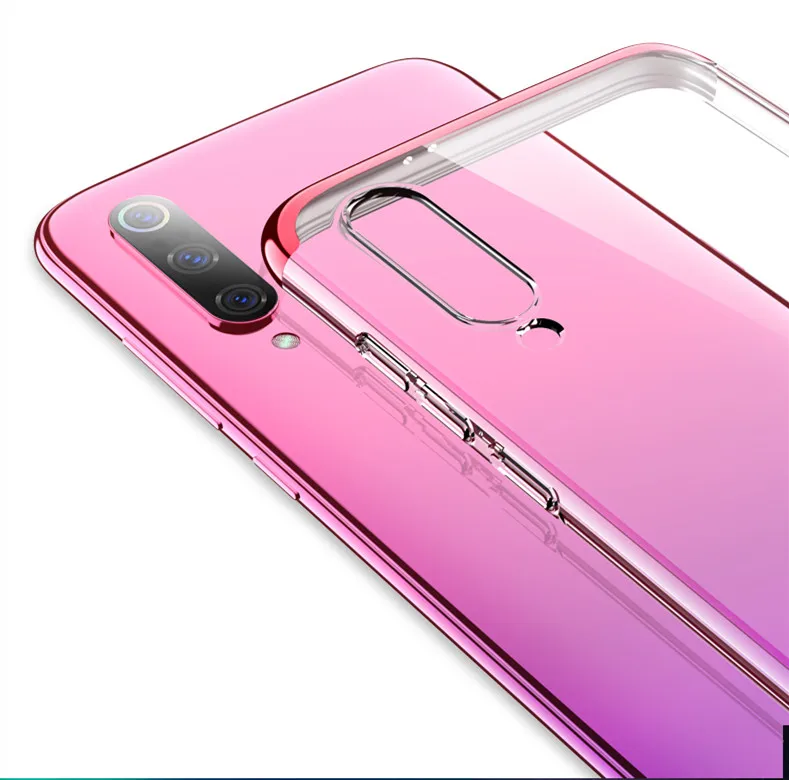 Case for xiaomi mi9 /mi 9 Nature pc full protective clear Transparent 3in1 back cover Protective |