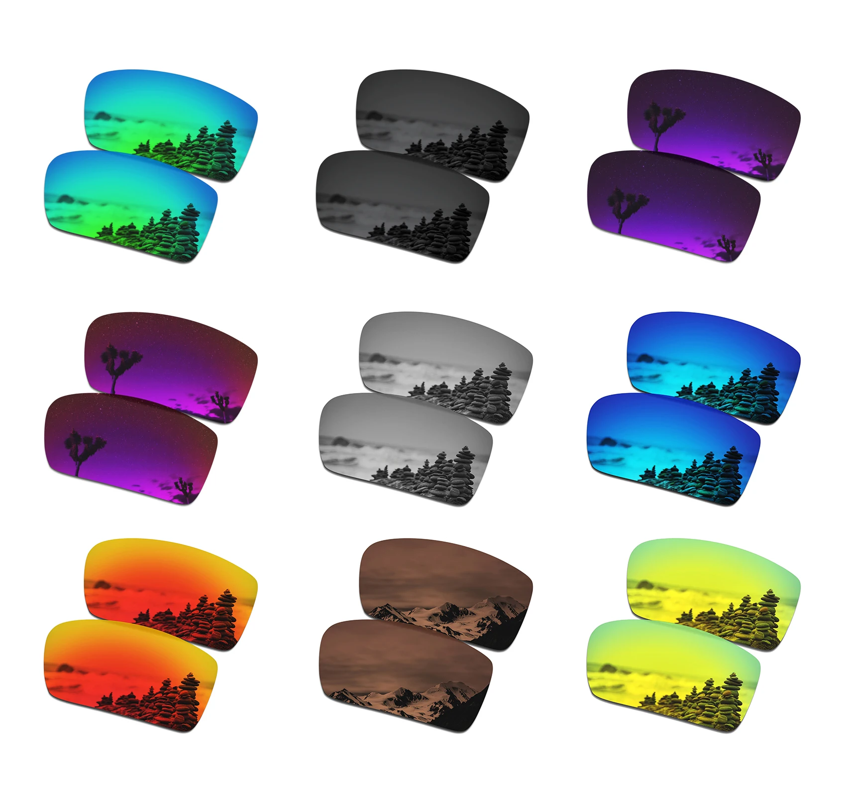 smartvlt polarized replacement lenses for oakley crankshaft sunglasses multiple options free global shipping