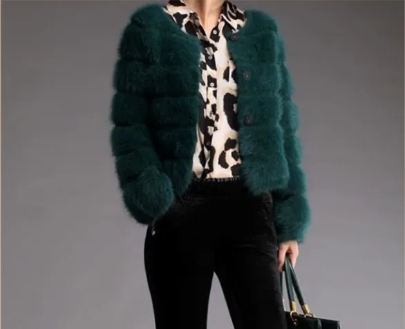 Женская зимняя кашемировая куртка из норкового меха модель F608 2016 года |