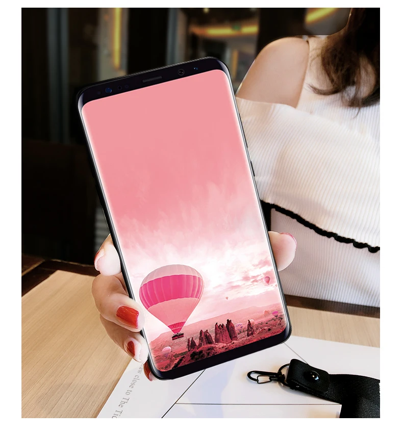 Синий свет чехол для samsung S9 S7cute медведя назад Обложка Galaxy S8 Plus подарки пары S6 края +