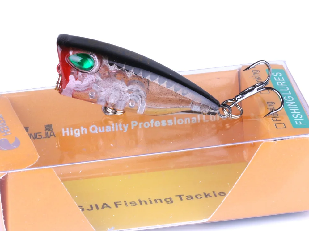 8pcs Hot Sale Popper Fishing Lure Hard Plastic Bait Wobblers 4cm 3.5g Isca Artificial Swimbait Tackles | Спорт и развлечения