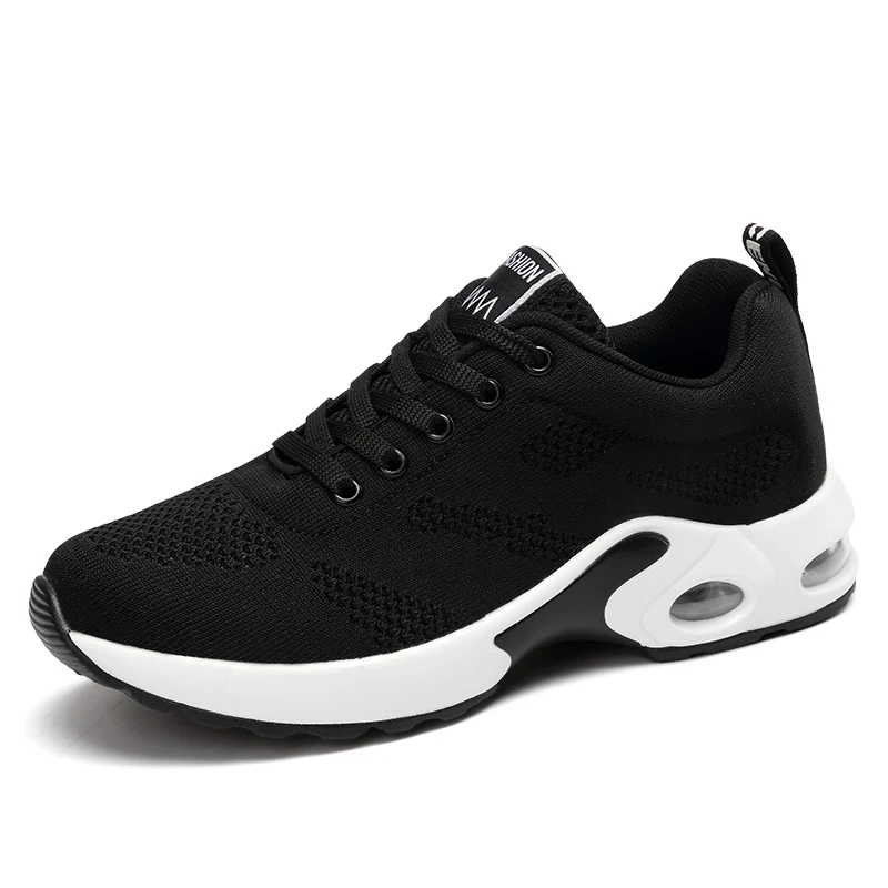 Fashion Women Shoes Air Cushion Sneakers Breathable Thick Sole Ladies Platform Trainers Female Height Increasing Plus Size | Обувь