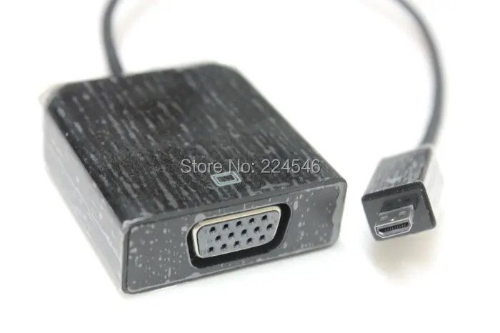 Оригинальный/подлинный AA-AH2NMHB Micro HDMI к VGA адаптер для Samsung 500T1C 700T1C 700T1A 900X1B 900X3A 900X3B |