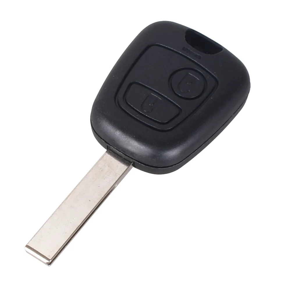 Dandkey 2 Пуговицы удаленный ключевой 433 мГц для Peugeot 307 Citroen 73373067C автомобилей