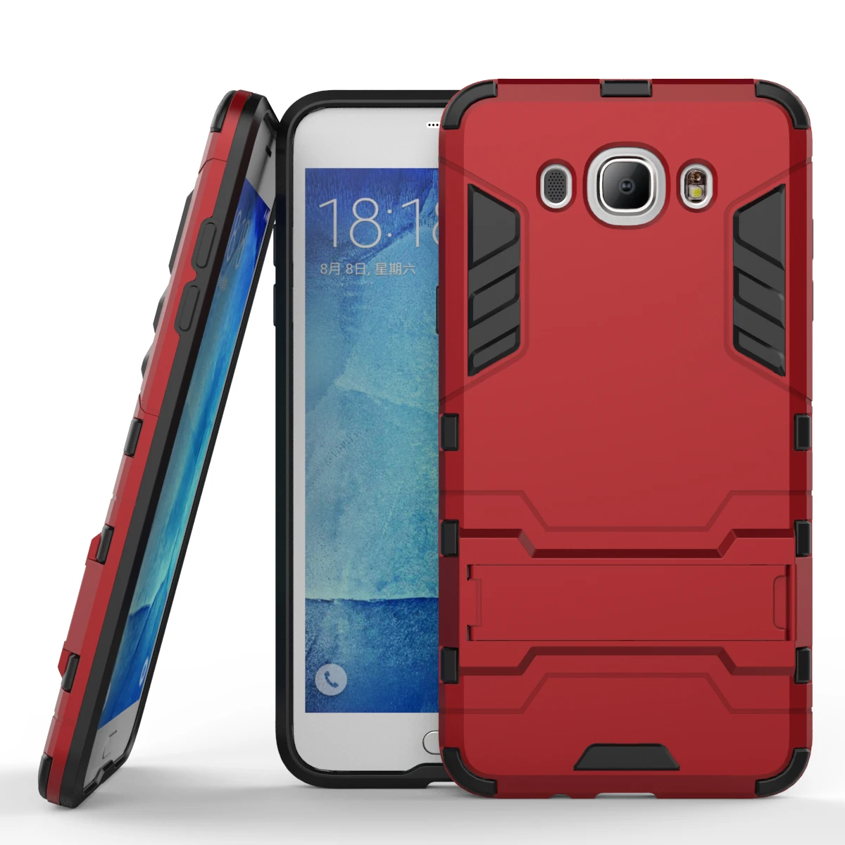 Fundas армированный чехол для Samsung Galaxy J7 2016 j710 сверхпрочный гибридный жесткий