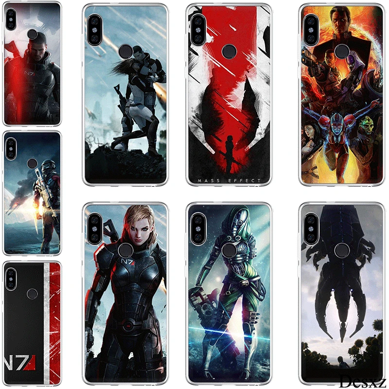 Чехол накладка для Xiaomi Redmi 3 3S 4 4A 4X 5 5A Plus 6 6A S2 7 Go Pro Prime N7 Mass Effect hard PC|Чехлы-накладки| |