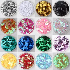 Пайетки круглые из ПВХ, 3456 мм, для украшения свадебной одежды, обуви