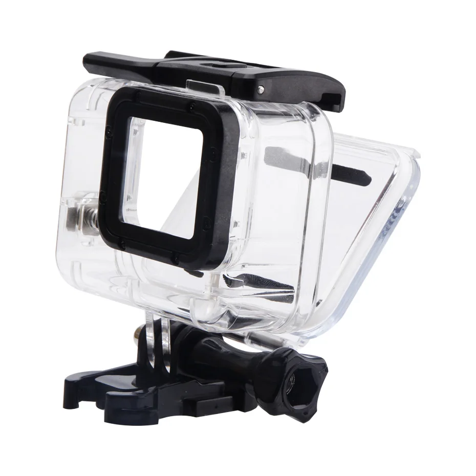 

Водонепроницаемый корпус FOTOFLY для GoPro Hero 5, 6, 7, Экшн-камера, подводная защитная коробка для GoPro 5, 6, 7, черные аксессуары