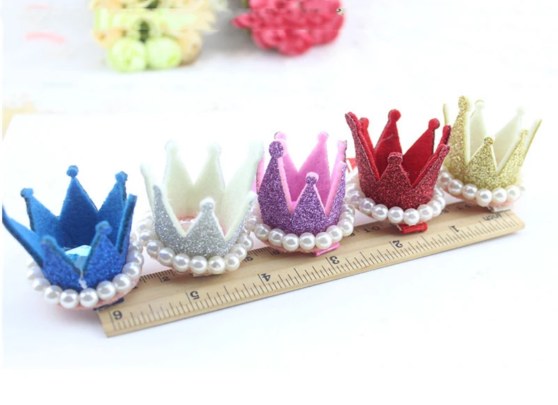 JINSE Новый princess crown заколки Женские аксессуары для волос смолы блестящий кристалл