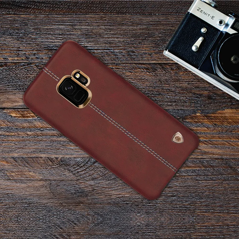 Nillkin для samsung Galaxy S9 чехол твёрдая обложка + плюс протектор телефон Дом защитный