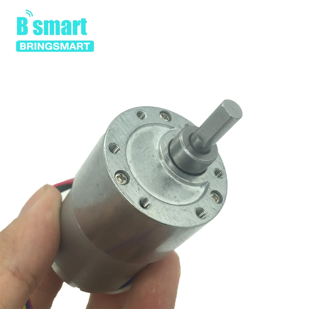 Bringsmart JGB37-3530B 12V DC Motor Gear Encoder 6-1600rpm Micro Speed Measuring High Electric | Обустройство дома