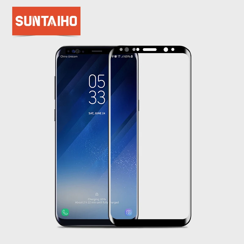 Suntaiho 3D изогнутая круглая мягкая ПЭТ пленка для экрана Samsung Galaxy S8 + Note 8 (не