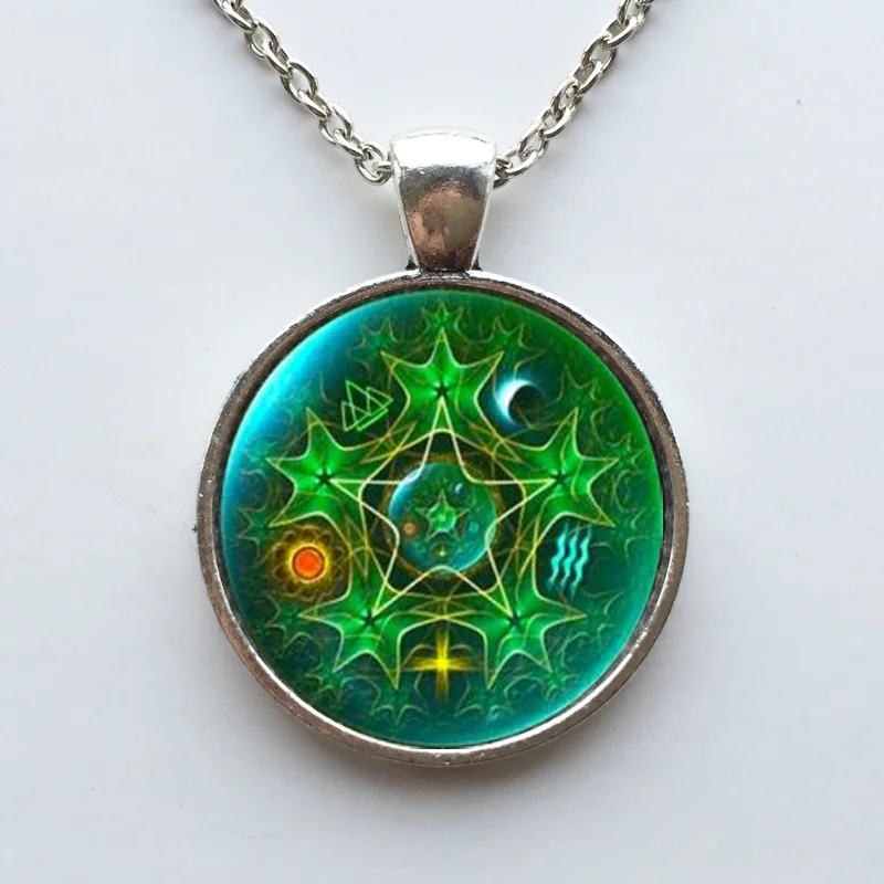 Женское винтажное ожерелье с эмоциями бронзовое подвесками ювелирные украшения