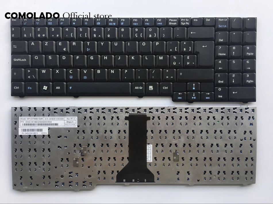 BE Belgium клавиатура для ASUS M51 M51V M51E M51Q M51S M51A M51T M51TA M51K F7 F7E F7F F7S F7Z черная Layout|Клавиатуры