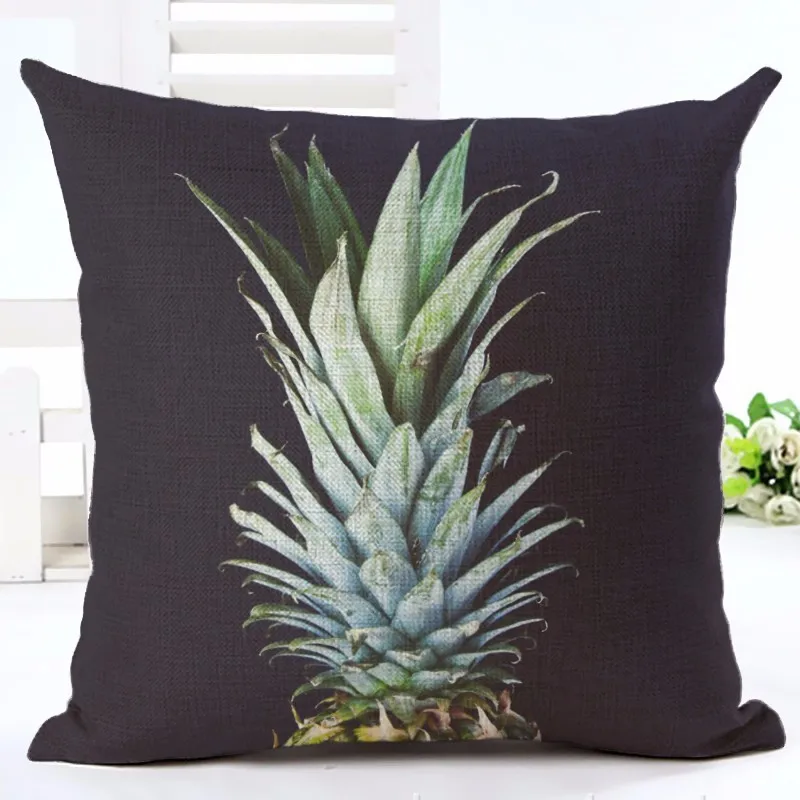 Новинка домашние подушки в европейском стиле наволочка с рисунком ананаса пера