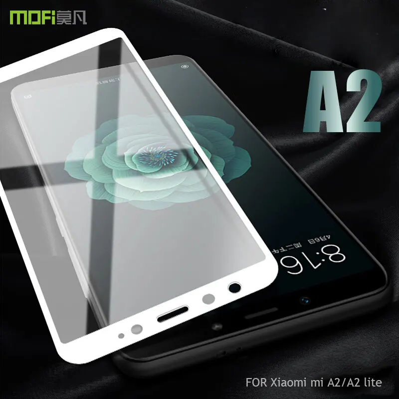 Для Xiaomi mi A2 Lite стекло MOFI закаленное lite Полное покрытие защита экрана 2.5D |