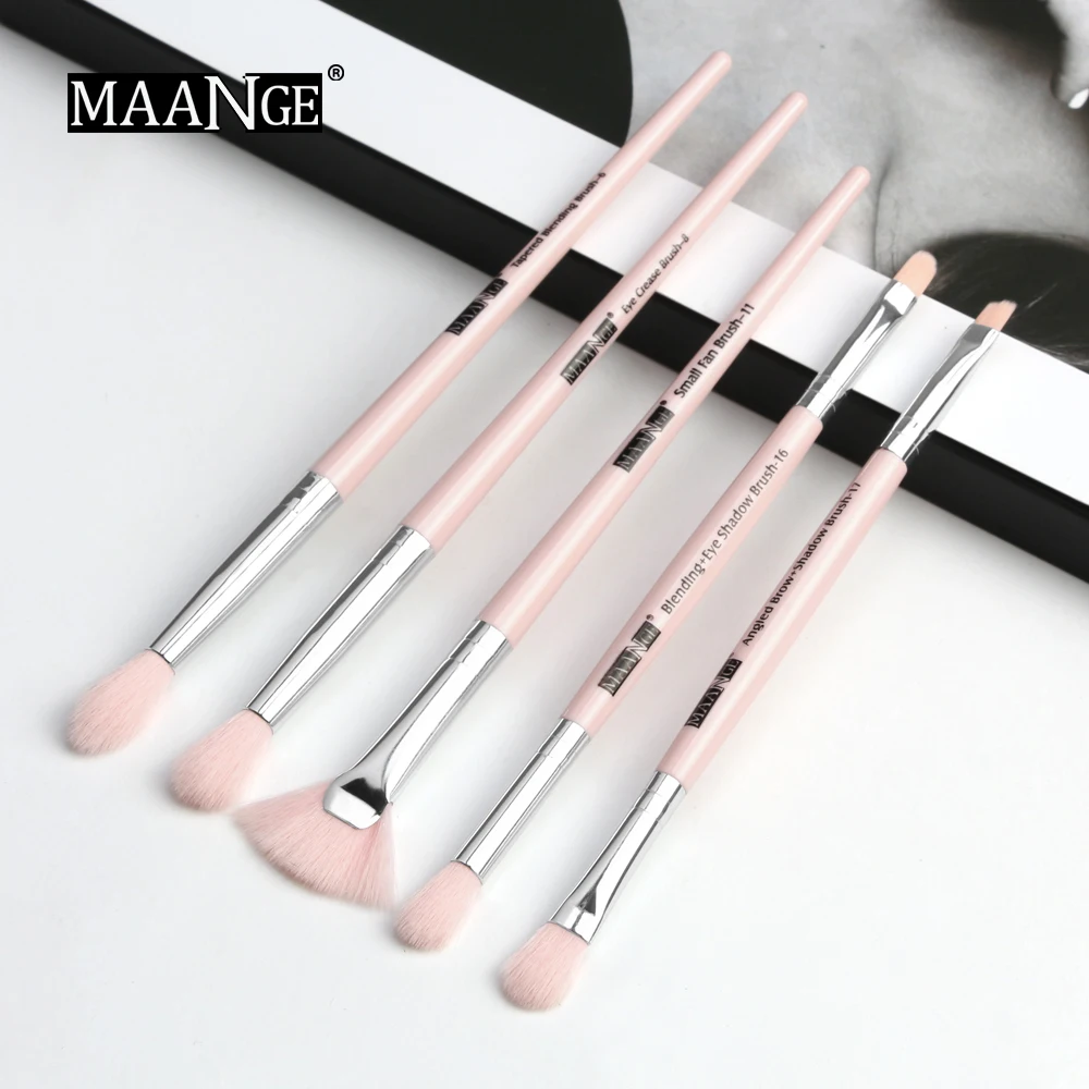 Набор кистей для макияжа MAANGE Pro 3/5/6 тени век подводка глаз кисти бровей