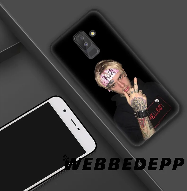 WEBBEDEPP Lil Peep Rip Мягкий силиконовый чехол для Samsung Galaxy A9 A8 A7 A6 Plus 2018 A5 A3 2017 2016 Note 9 8 |