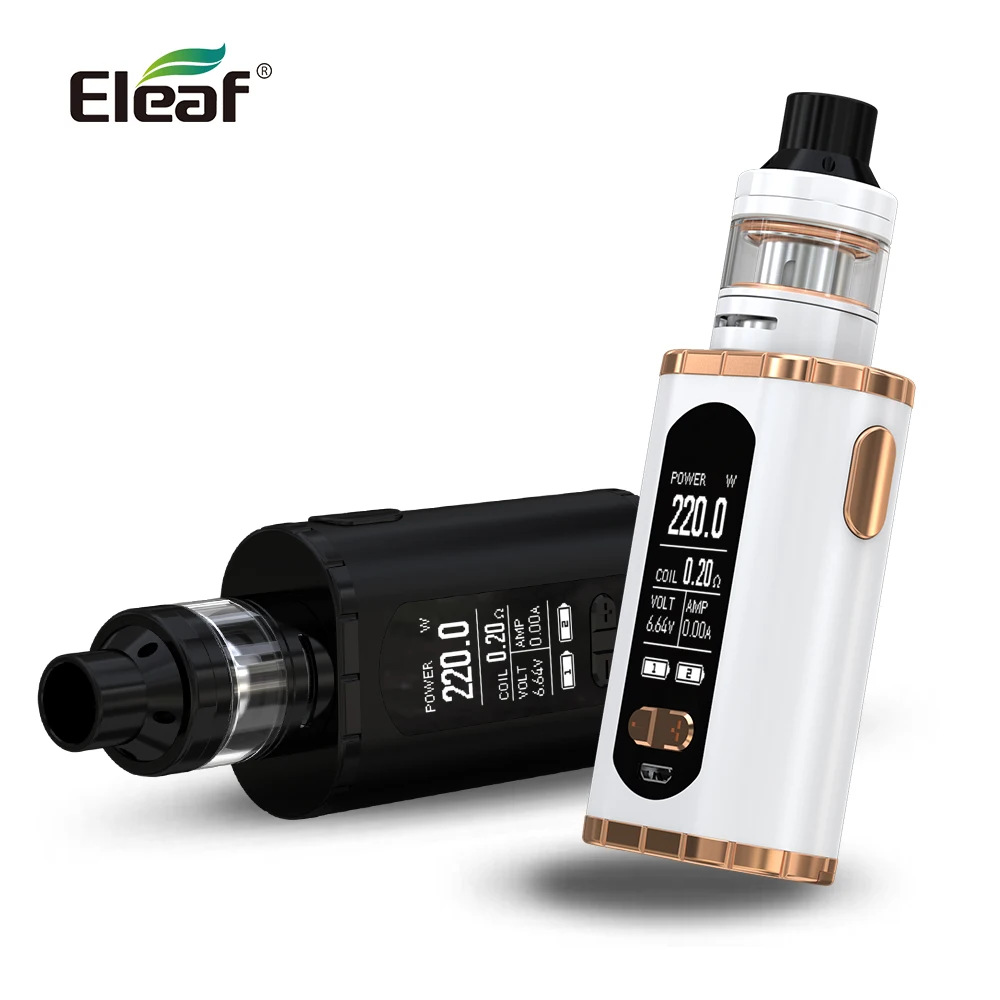 США/Франция склад оригинальный Eleaf вызов с Элло T kit 220 Вт 1 3 дюймовый экран 0.2ohm