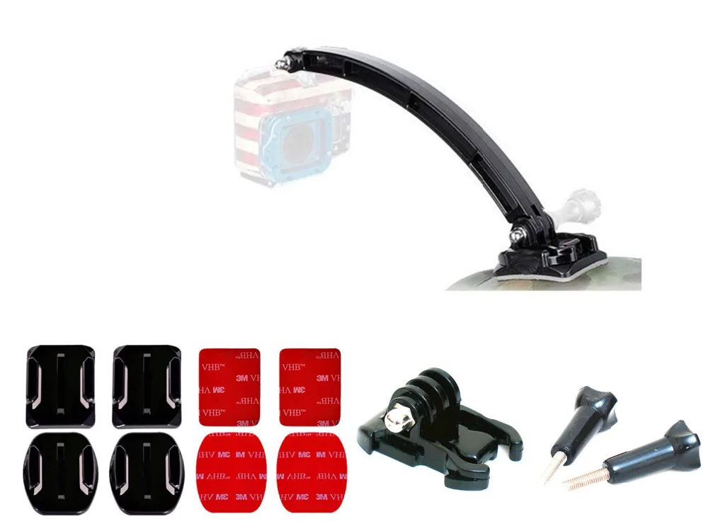 Ремешок для шлема limitX + Удлинительный кронштейн панорамной экшн камеры XIAOMI Mijia 360